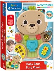 Clementoni ours d'activités Montessori - jouet éducatif bébé multicolore