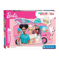 Clementoni puzzle - Barbie - 104 pièces XXL - puzzle enfant carton
