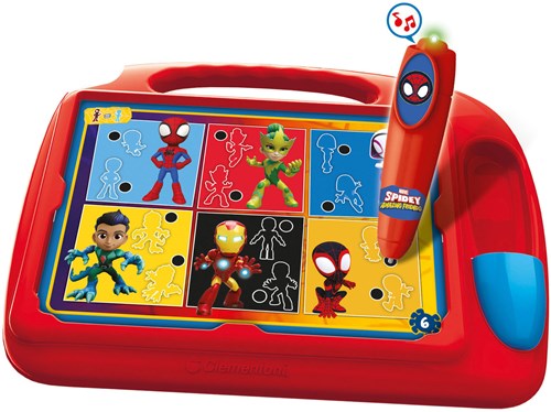 Clementoni jeu éducatif Spidey de voyage - stylo quiz interactif - 180 quiz-2