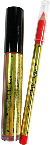 Clementoni set de maquillage gloss à lèvres et crayon pour ados - Queen-2