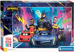 Clementoni puzzle - 104 pièces - Maxi Batwheels - Jouet cartoon