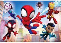Clementoni puzzle Spidey and his Amazing Friends 2x60 pièces carton enfants-3
