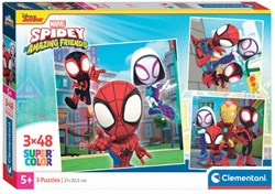 Clementoni puzzle Marvel Spidey and His Amazing Friends 3x48 pièces