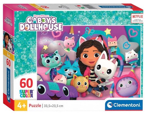 Clementoni puzzle Gabby's Dollhouse 60 pièces carton puzzle enfant