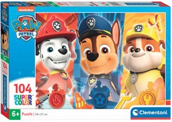 Clementoni puzzle - Puzzle Paw Patrol 104 pièces carton