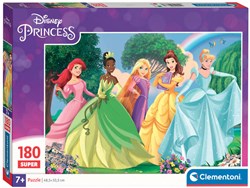 Clementoni puzzle - Princesse Disney - 180 pièces - puzzle enfant - carton