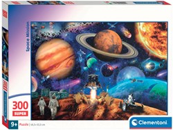 Clementoni puzzle - 300 pièces - mission spatiale pour enfants dès 9 ans