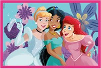 Clementoni blocs puzzle Disney Princess - 6 pièces carton durable-2