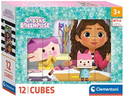 Clementoni puzzle cubes Gabby's Dollhouse - 12 cubes - Puzzle cartoon