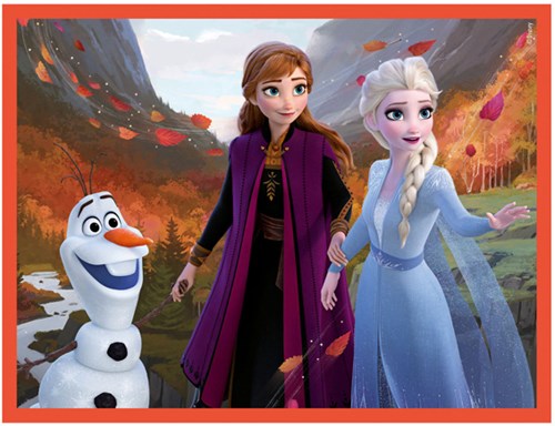 Clementoni puzzle blocs Disney Frozen 12 pièces jouet en carton-2