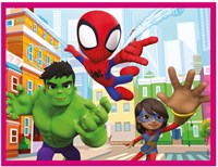Clementoni puzzle cubes Spidey and his Amazing Friends 12 pièces carton-2