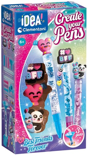 Clementoni coffret créatif stylo Best Friends Forever - loisirs créatifs