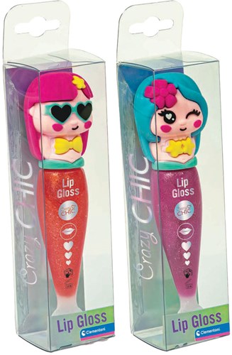 Clementoni gloss à lèvres sirène maquillage enfant rouge/violet