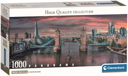 Clementoni puzzle - 1000 pièces - panorama Thames - puzzle adulte