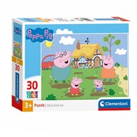 Clementoni puzzle Peppa Pig 30 pièces - puzzle enfant carton