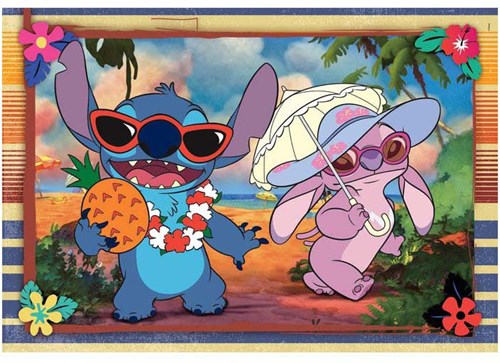Clementoni puzzle Stitch - 2x60 pièces - puzzle enfant carton-3