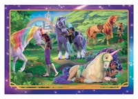 Clementoni puzzle académie licorne 104 pièces puzzle enfant-2