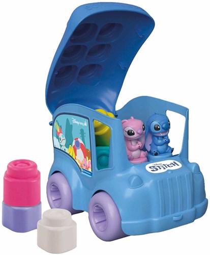 Clementoni Clemmy bus scolaire jouet avec blocs souples-2