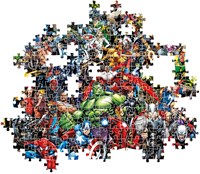 Clementoni puzzle Marvel 1000 pièces - Impossible Avengers casse-tête-3