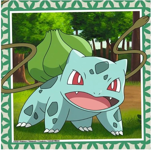 Ravensburger Pokémon Puzzel Charmander Squirtle Bulbasaur 3x49 Stukjes-3