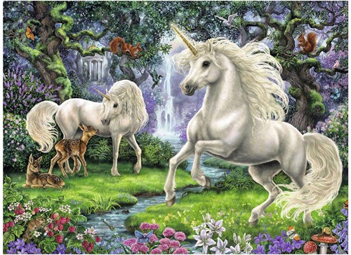 Ravensburger puzzle Licornes Mystérieuses - Puzzle XXL 200 pièces fantaisie-2
