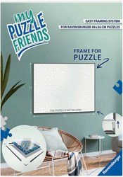 Ravensburger cadre puzzle blanc 500 pièces - cadre pour puzzles