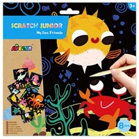 Avenir Scratch Art - Océan coffret créatif pour enfants-2