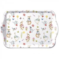 Ambiente plateau mélamine décoration de Pâques Easter garden 13x21cm