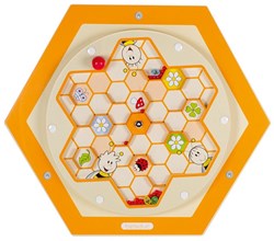 Beleduc jeu mural ruche pollen élément en bois éducatif interactif