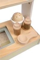 Atan Ensemble de crème glacée en bois-3