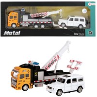Toi-Toys camion de remorquage jouet avec fonction pull back - voiture