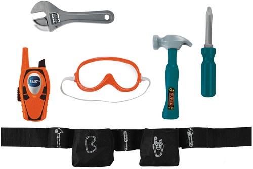 Toi-Toys ceinture à outils jouet avec set Power Tools 6 pièces-2