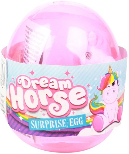 Œuf surprise licorne jouet avec autocollants bleu - jouet fantastique-3