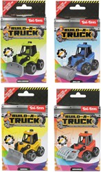 Toi-Toys véhicule de chantier kit de construction avec tournevis pour enfants