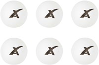 Balles de tennis de table blanches 6 pièces balles ping-pong plastique-3