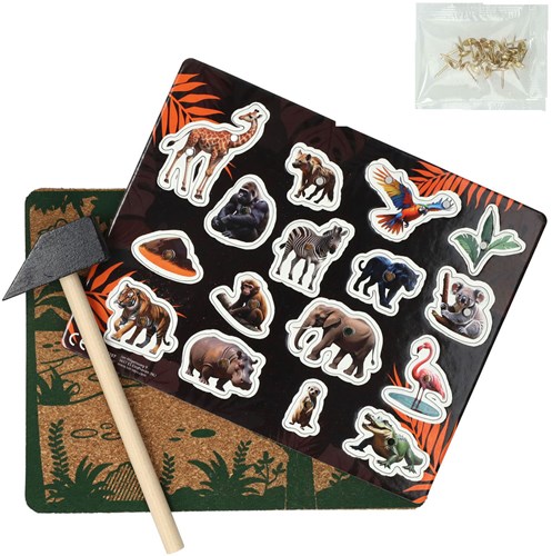 Toi-Toys set marteau animaux sauvages jouet éducatif motricité-2