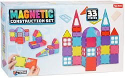 Toi-Toys jouet de construction magnétique set de 33 panneaux colorés