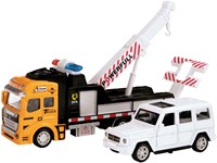 Toi-Toys camion de remorquage jouet avec fonction pull back - voiture-2