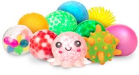 Toi-Toys jouet sensoriel balles anti-stress - set de 10 - couleurs variées-3