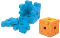 Toi-Toys set de cubes puzzle mousse 3D - puzzles en mousse colorés 4 pièces-3