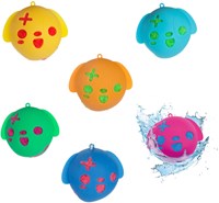 Lobbes ballons d'eau set - Super Splashbal réutilisable 6 pièces colorées-2