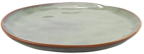 Ontbijtbord Ø20.5cm mint brown Ocean 6st