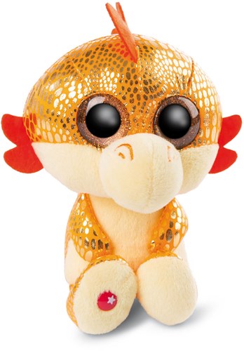 Nici peluche dragon Yo-Yo orange 15 cm Glubschis doudou