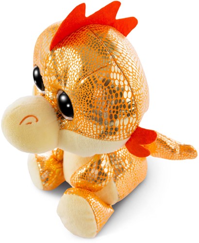 Nici peluche dragon Yo-Yo orange 15 cm Glubschis doudou-2