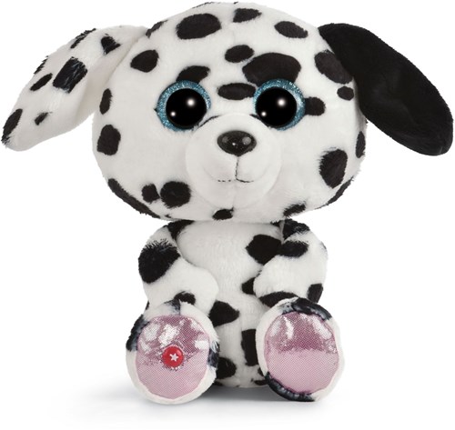 Nici peluche chien Glubschis Dalmatien Dottino 25cm jouet
