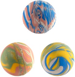 Jonotoys balle rebondissante jouet marbre 4cm plaisir coloré enfants
