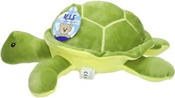 Jonotoys peluche tortue doudou - peluche tortue douce 33cm vert