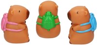 Jonotoys jouet de bain capybara set - animaux flottants 3 pièces-3