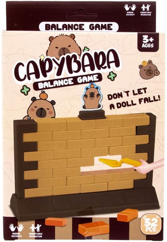 Jonotoys jeu d'équilibre Capibara - jeu d'adresse pour enfants