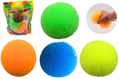 Johntoy balles squishy fluffy jouet set 10 cm coloré